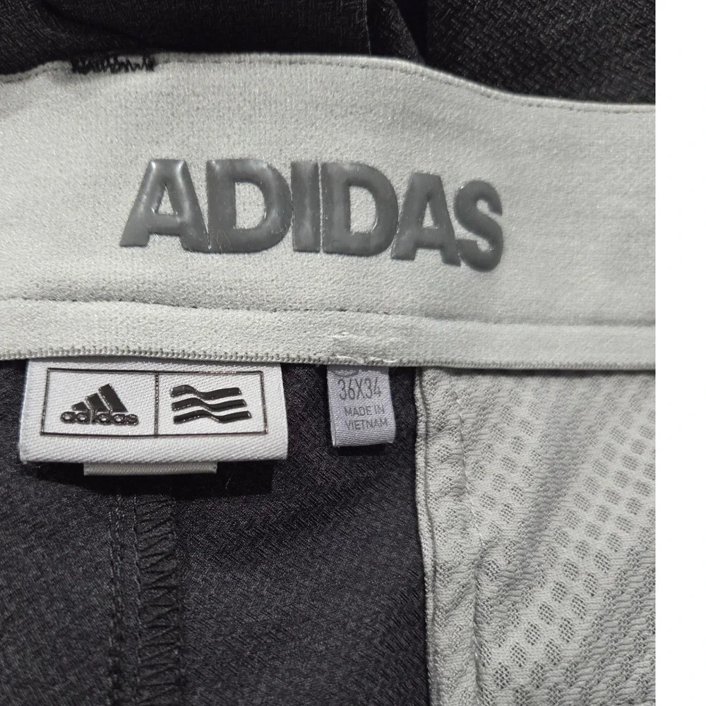 Adidas Ultimate365 Golf Pants Mens 36x34 Dark Gray Stretch Performance Athletic